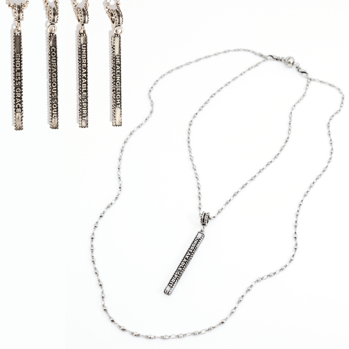 Healing Light Necklace: Antique Gold