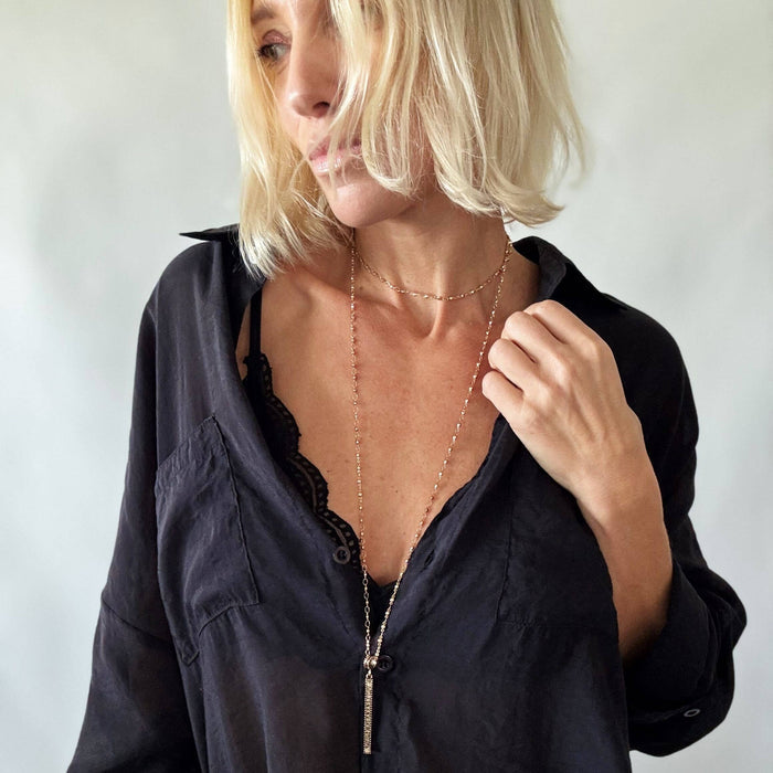 Healing Light Necklace: Silver