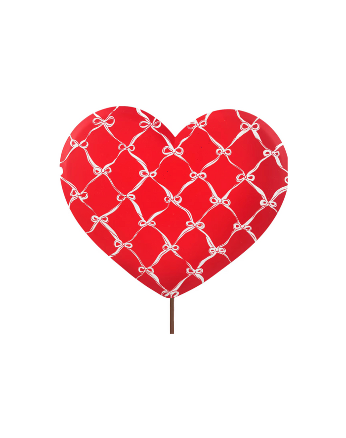 Heart With Bow Lattice