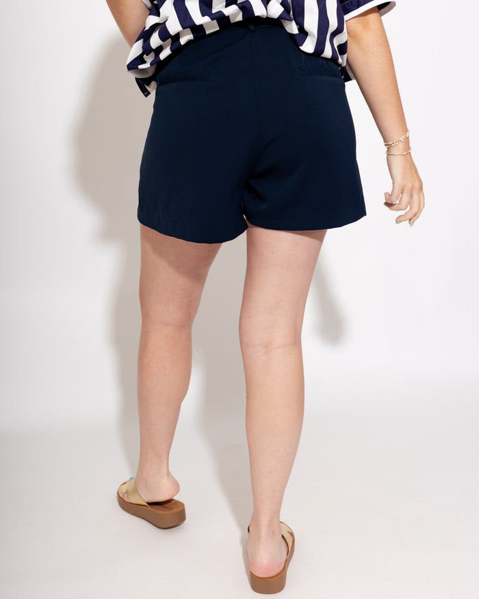 High-Waist Flowy Shorts