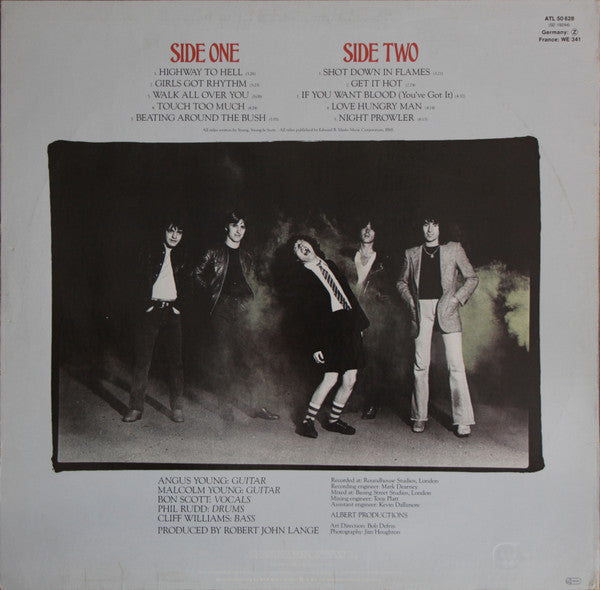 Highway To Hell (1979 EU Press)