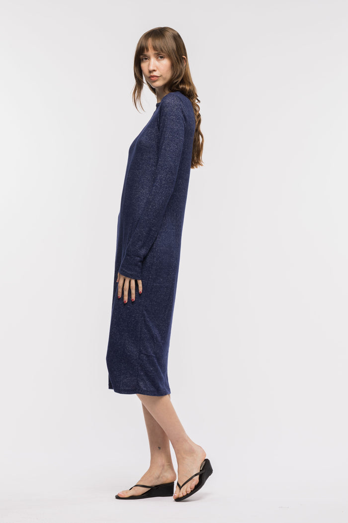Toit Volant - Hilman Dress - Blue / Off-White -