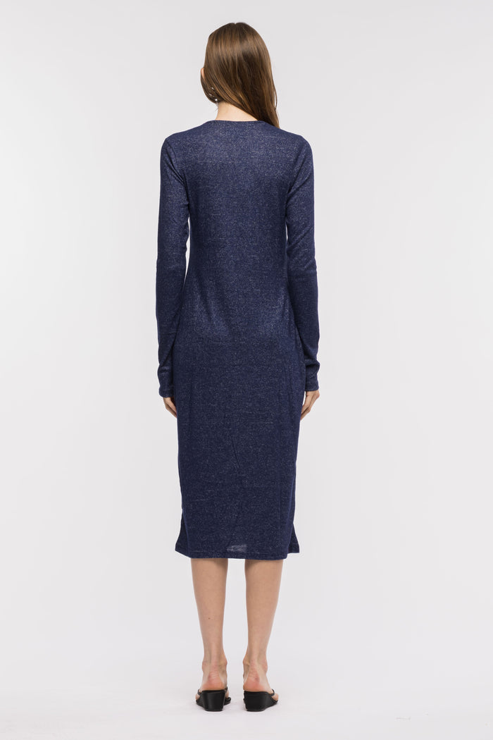 Toit Volant - Hilman Dress - Blue / Off-White -