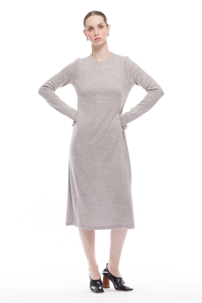 Toit Volant - Hilman Dress - Oatmeal Black -