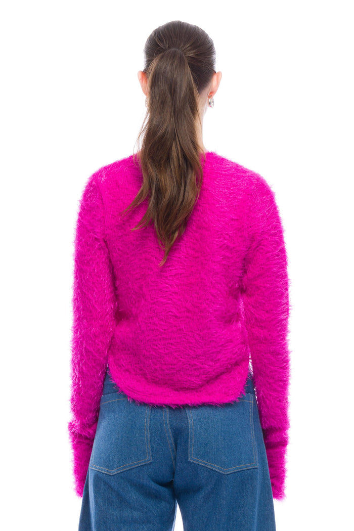 Toit Volant - Hilman Top - Fuchsia Shaggy -