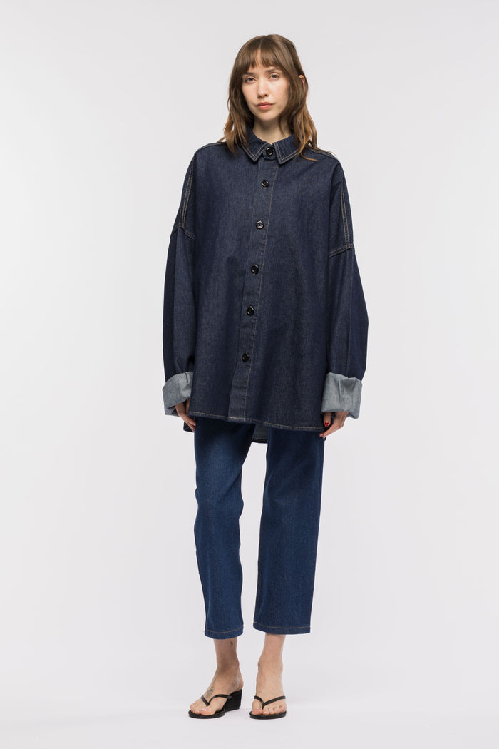 Toit Volant - Hope Skinny Pants - Dark Indigo -