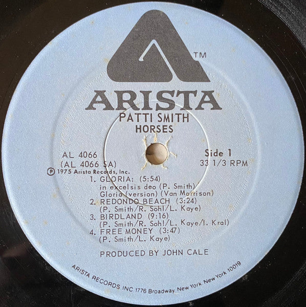 Horses (Stereo, P.R.C. US Press)