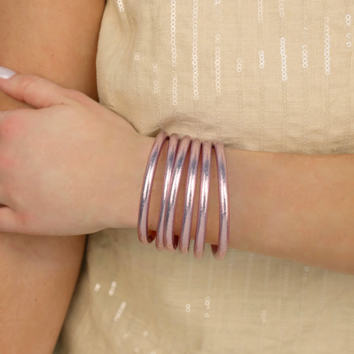 Ice Rose All Weather Bangles® (AWB®) - Set of 6