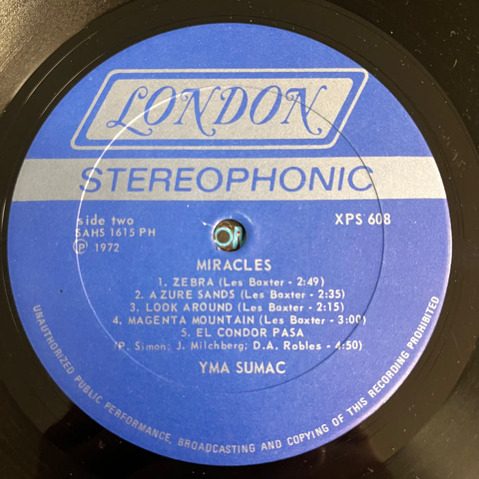 Miracles (1972 PH US Press)