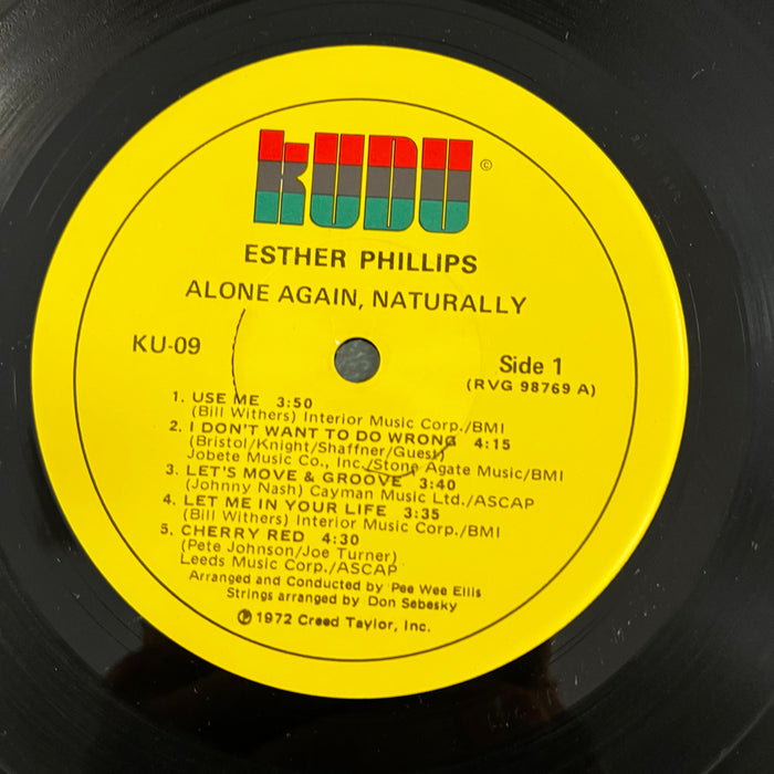 Alone Again, Naturally (1972 US Press)