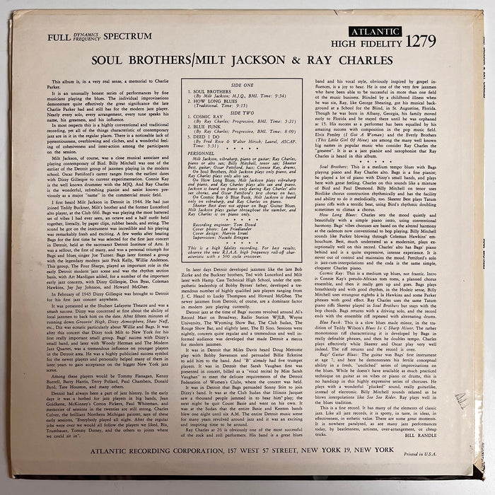 Soul Brothers (1960 US Laminated Press)
