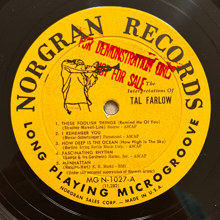 The Interpretations Of Tal Farlow (1955 US DEMO Press)