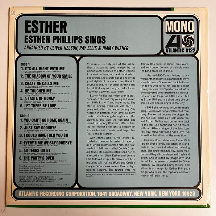 Esther (1966 US Press)