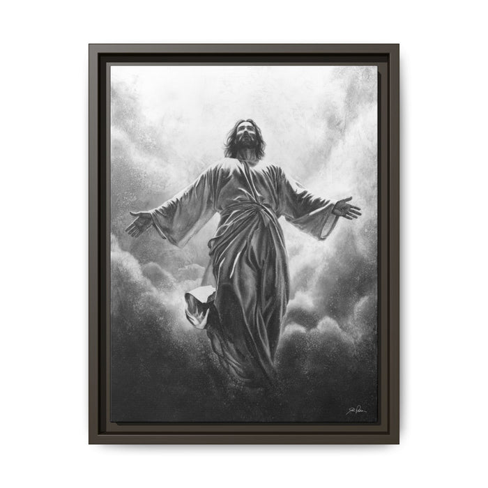 "In His Glory" Framed Canvas