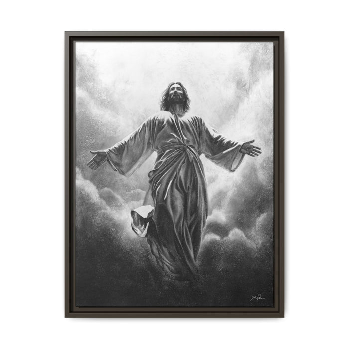 "In His Glory" Framed Canvas