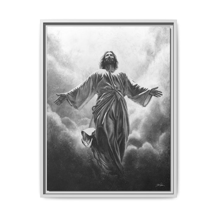 "In His Glory" Framed Canvas