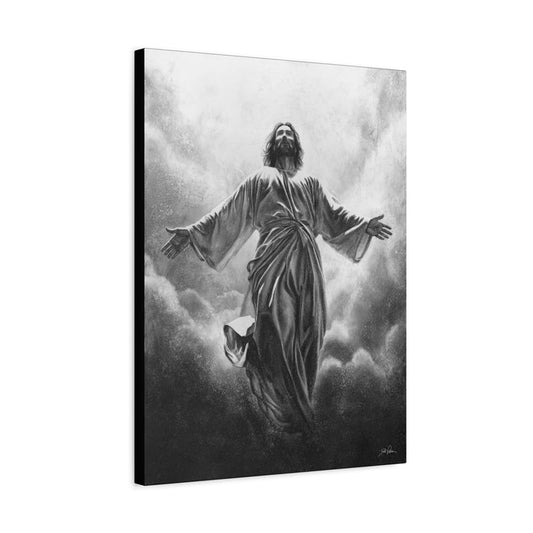 "In His Glory" Stretched Canvas