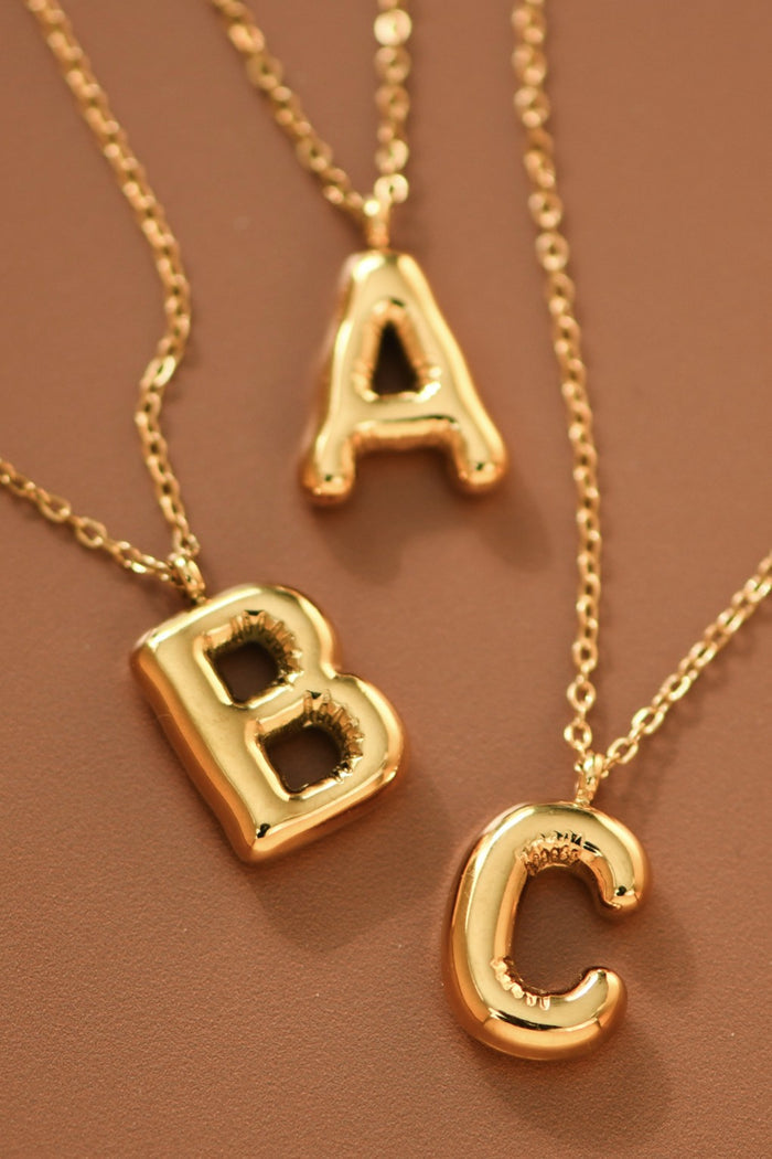 Initial Attraction Necklace