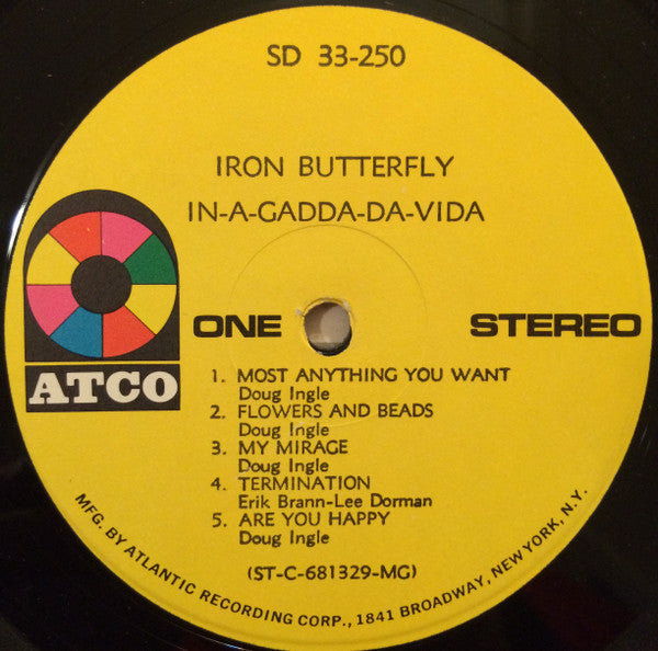 Iron Butterfly - In-A-Gadda-Da-Vida