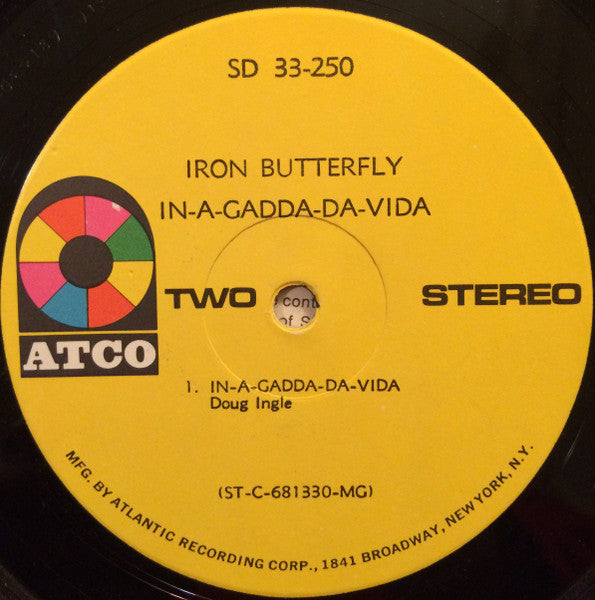Iron Butterfly - In-A-Gadda-Da-Vida