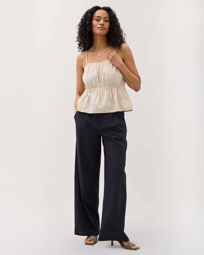 Richer Poorer - Isabella Tank - Oat Milk -