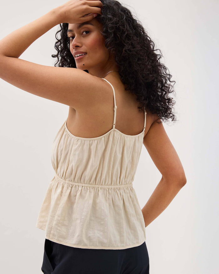 Richer Poorer - Isabella Tank - Oat Milk -