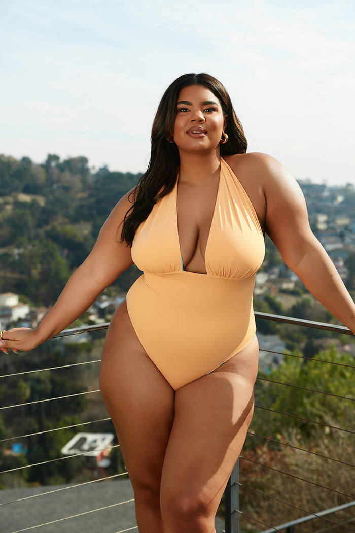 Nomads Swimwear - Isle One Piece - Expressivo/Peach -