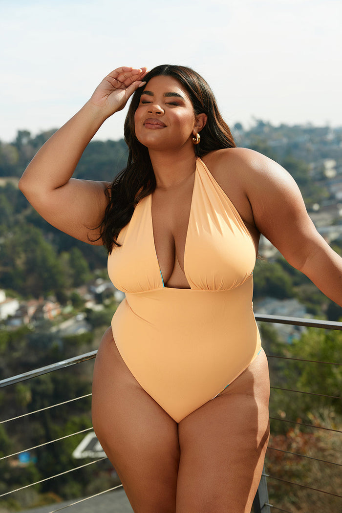 Nomads Swimwear - Isle One Piece - Expressivo/Peach -