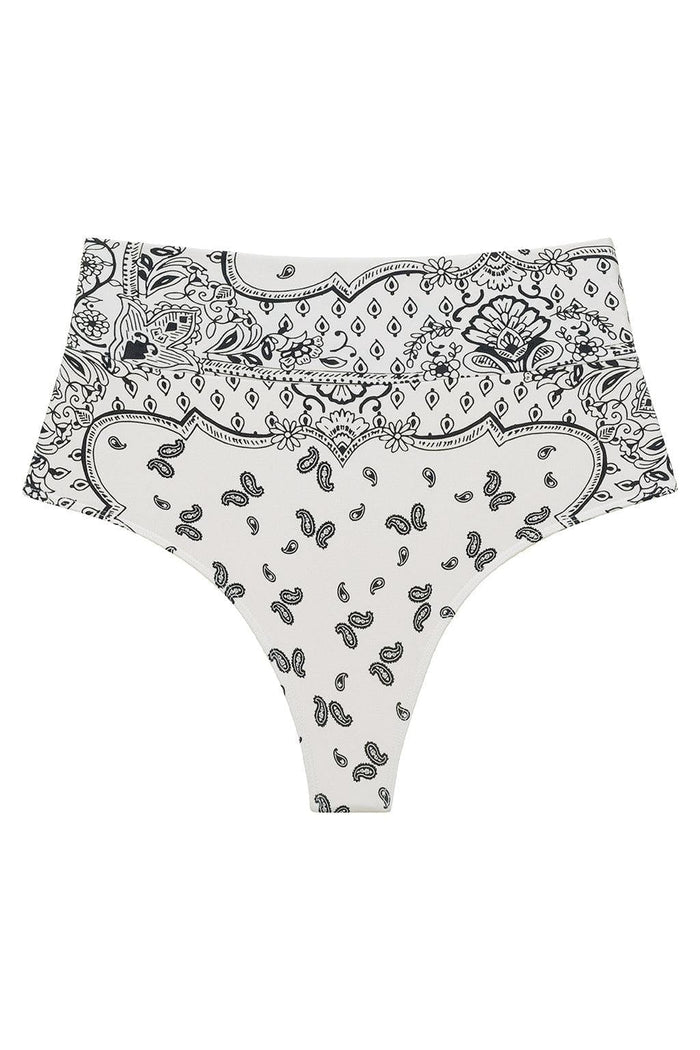 Montce - Ivy Bandana Full Coverage High Rise Bikini Bottom -