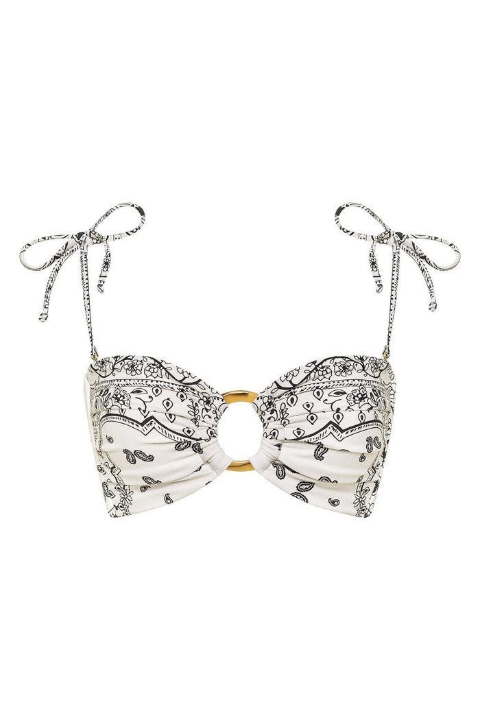 Montce - Ivy Bandana Tori Ties Bandeau Bikini Top -