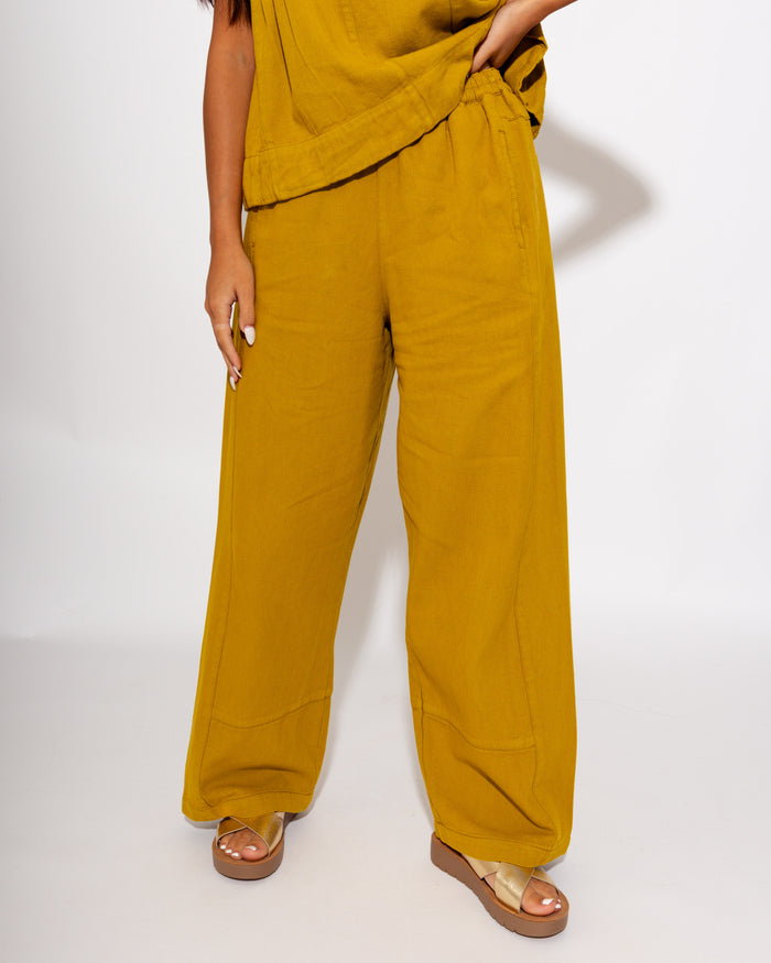 Ivy Jane | Barrel Pant in Ochre