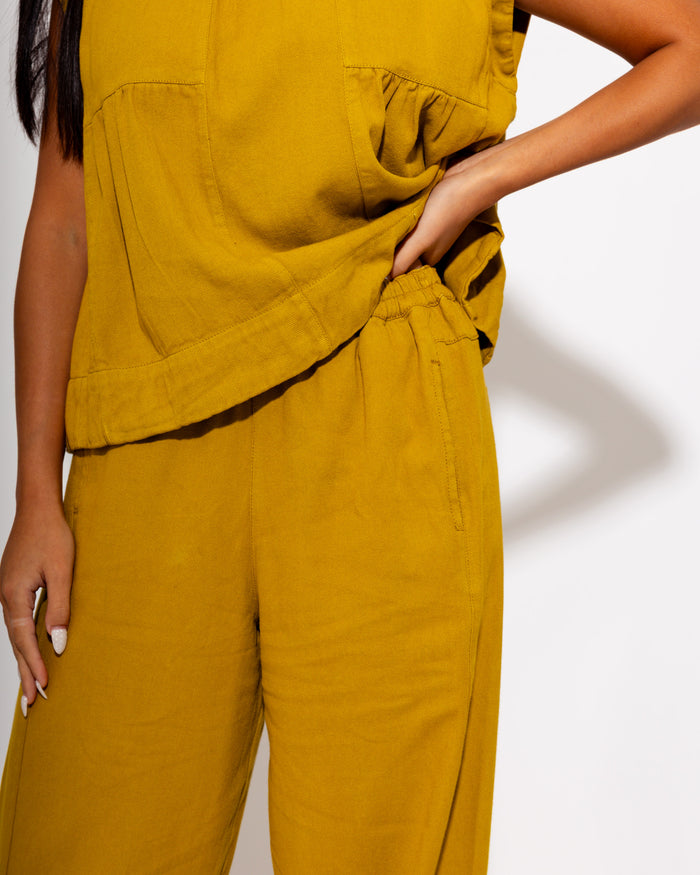 Ivy Jane | Barrel Pant in Ochre