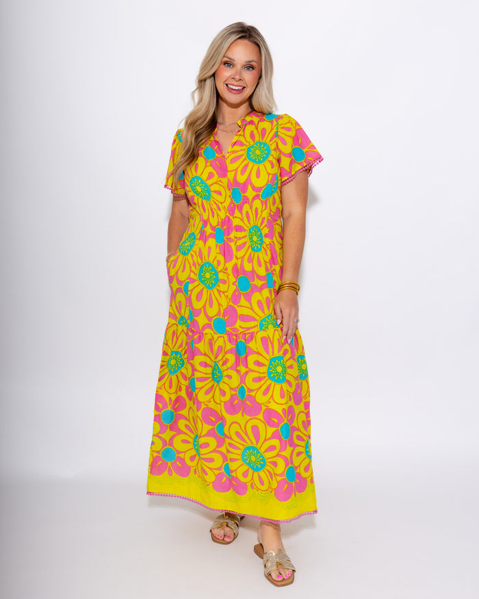 Ivy Jane | Daisy Border Dress