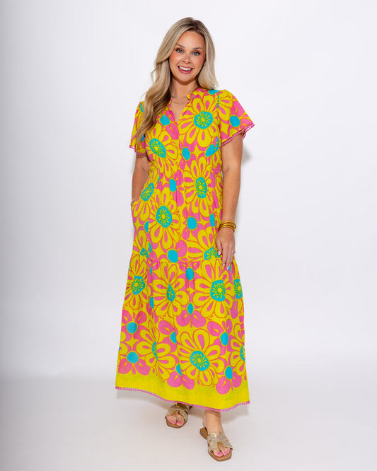 Ivy Jane | Daisy Border Dress