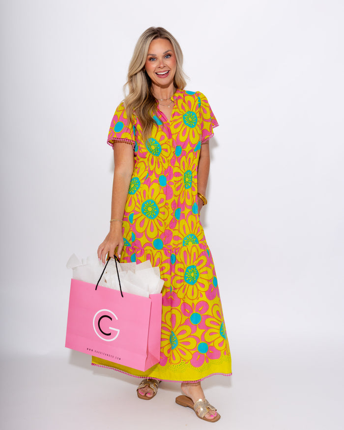 Ivy Jane | Daisy Border Dress