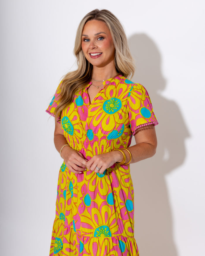 Ivy Jane | Daisy Border Dress