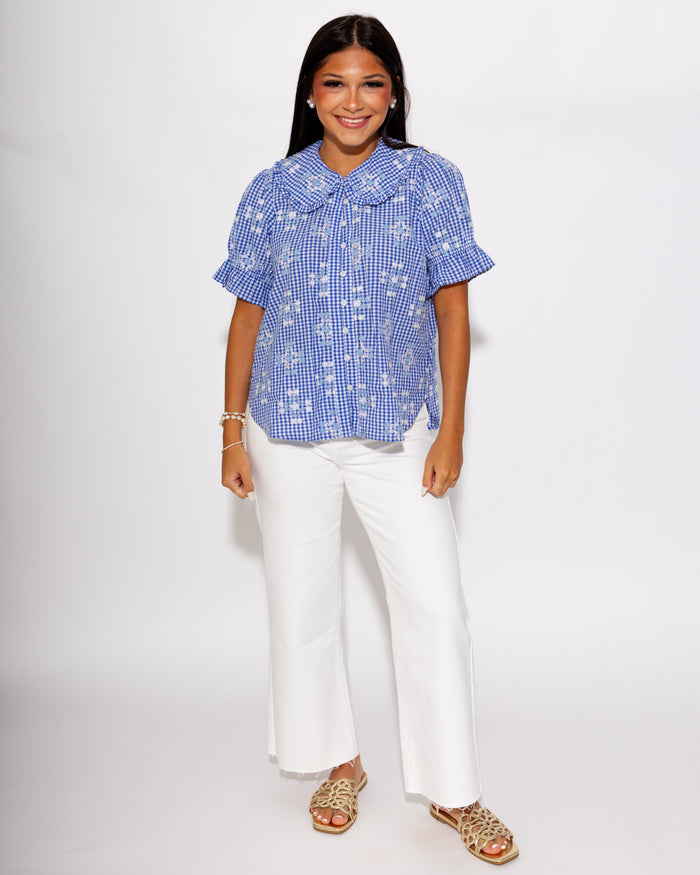 Ivy Jane | Ditsy Poet Top