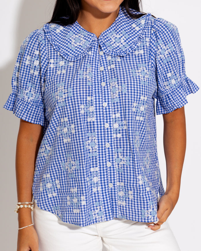 Ivy Jane | Ditsy Poet Top