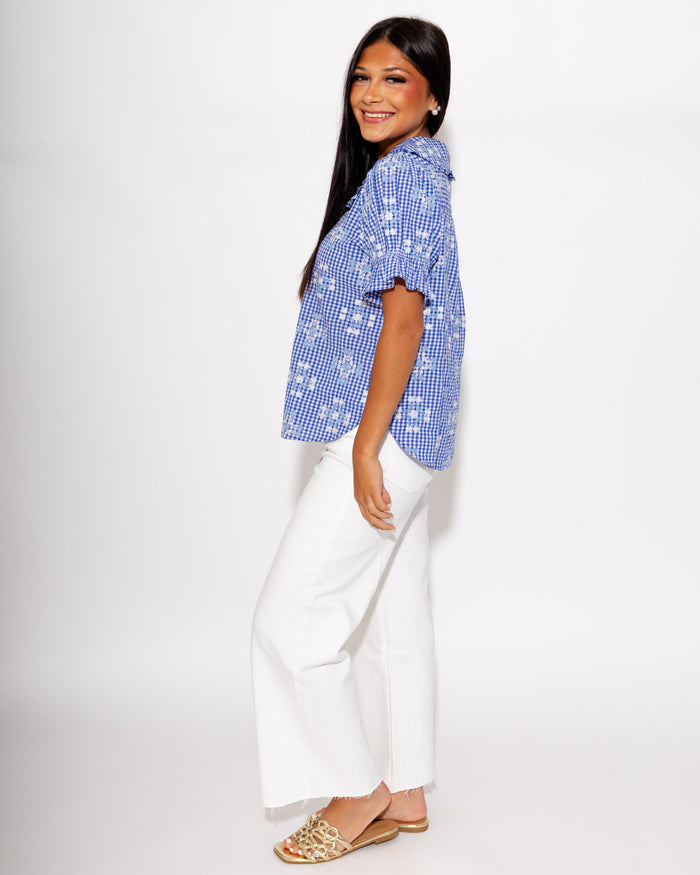 Ivy Jane | Ditsy Poet Top