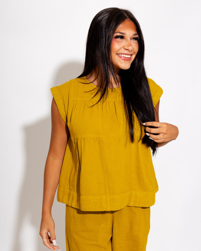 Ivy Jane | Patched Swing Top