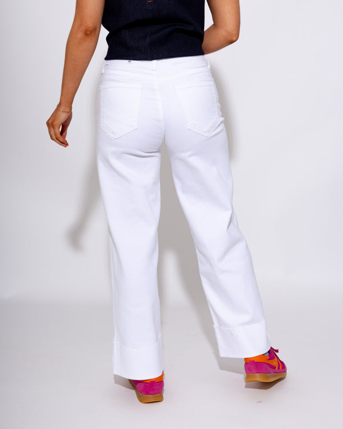 JBD |  Scissor Cut Cuffed Slim Wide Jeans