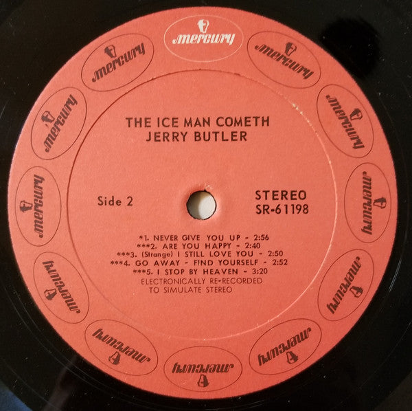 Jerry Butler - The Ice Man Cometh (1968 US Press)