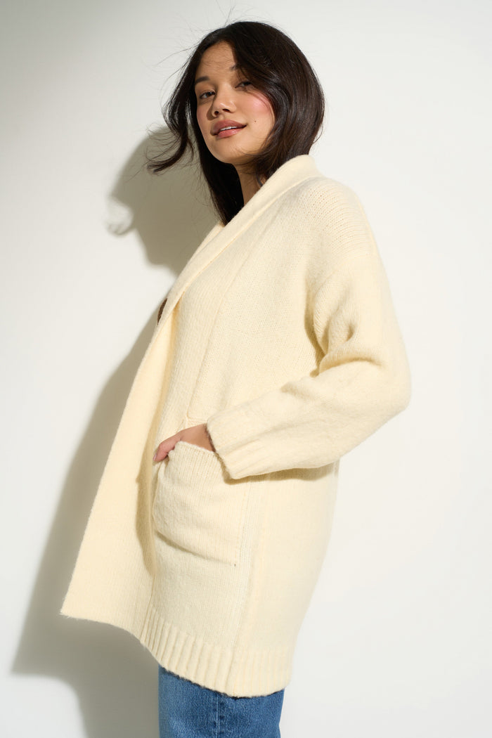 Callahan Knitwear - Juliet Cardigan - Creme -