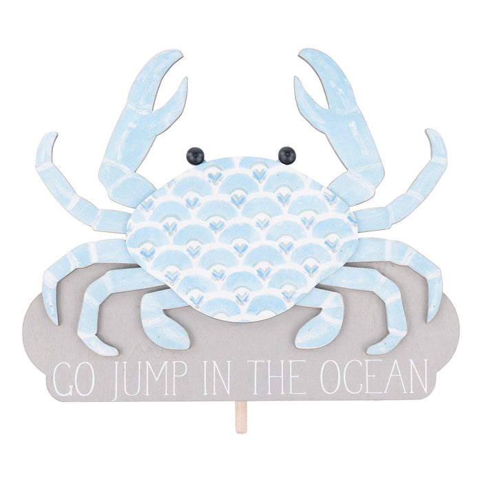 Jump in Ocean Crab Topper