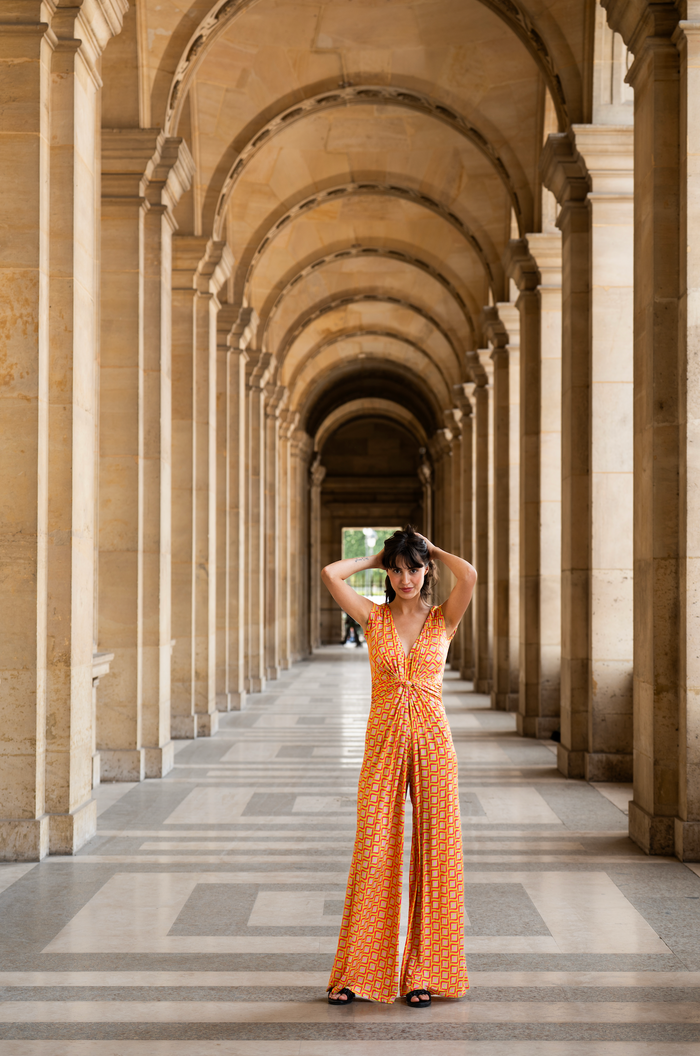 Jumpsuit Soleil: Sophisticated and Elegant Jumpsuit