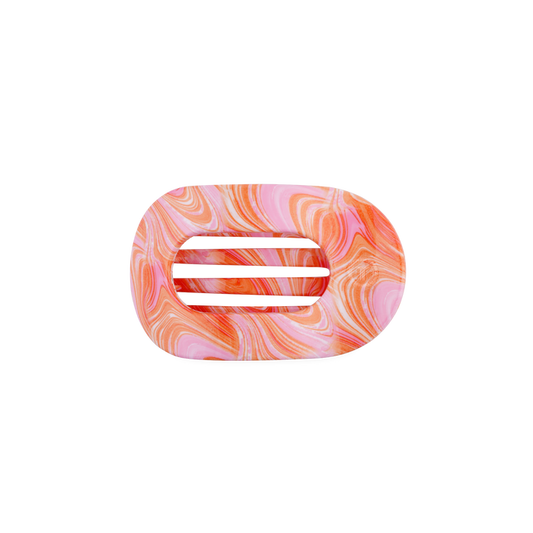 Just Keep Swimming | Small | Flat Round Hair Clip