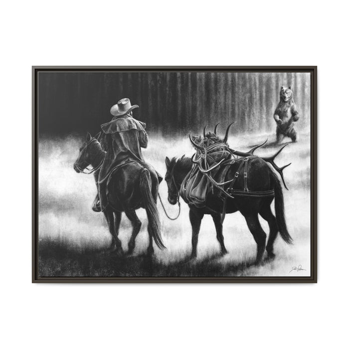 40" x 30" (Horizontal) / Espresso / 1.25"