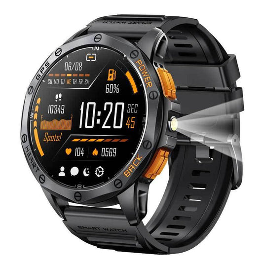 K67 Calling Compass AMOLED Smart Watch with Bluetooth Calling, Heart Rate Monitoring & IP68 Waterproof - Allen-Fitness