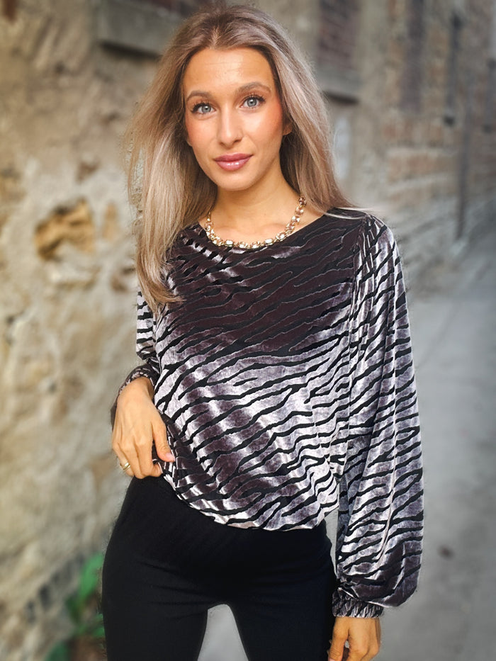 Karen Kane Seeing Stripes Top