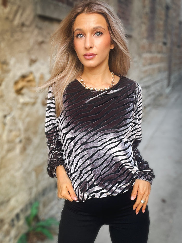 Karen Kane Seeing Stripes Top